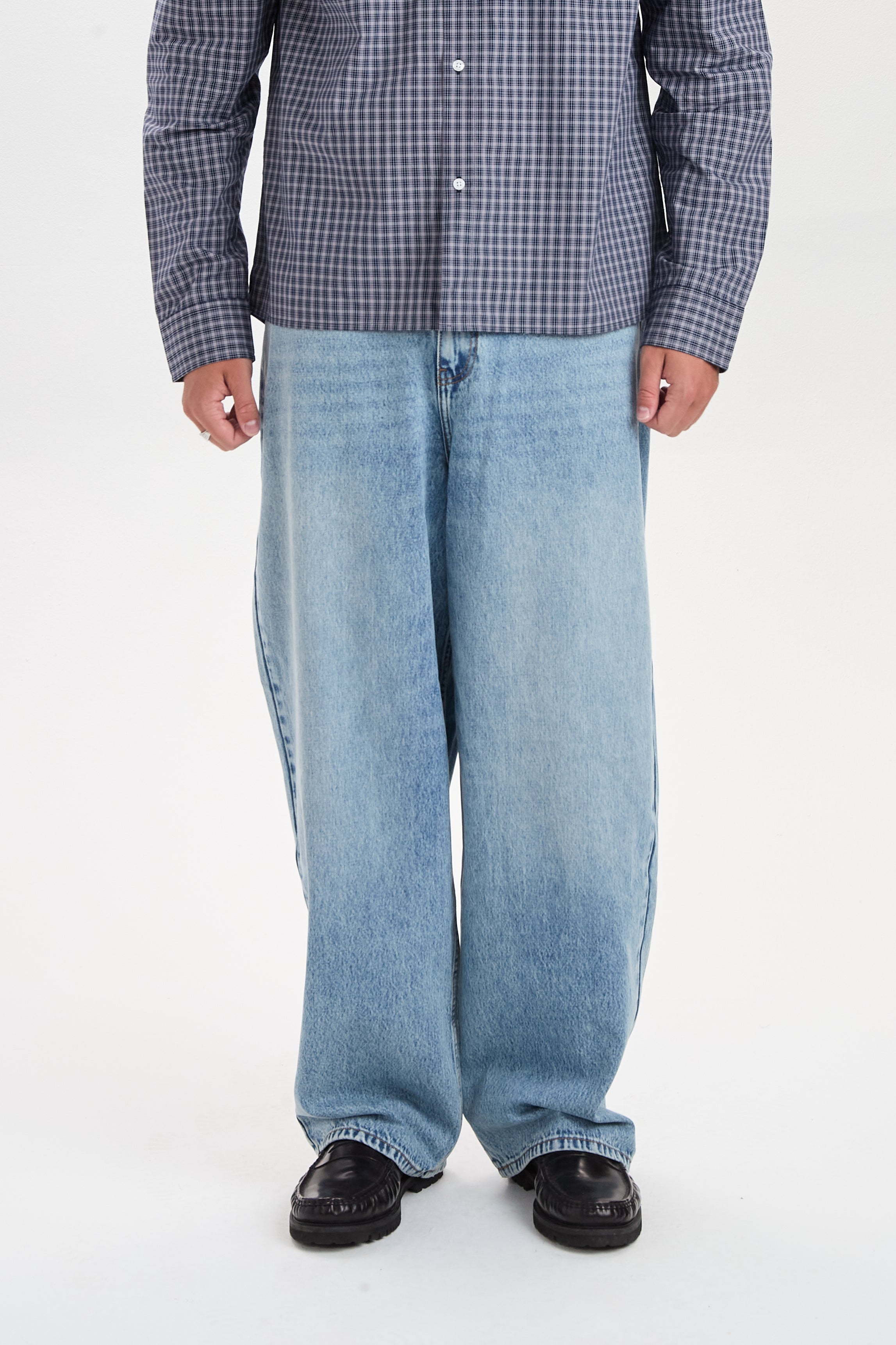 DXHarald Wide Fit Jeans Blue