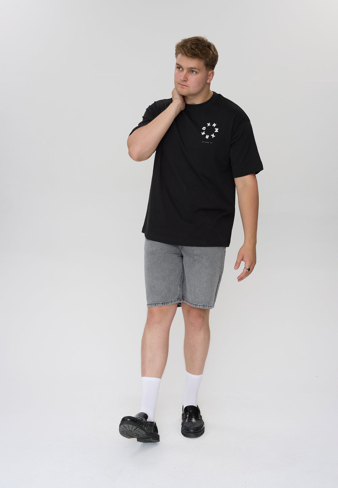 DXNMXRK. DXGalal T-shirt Black