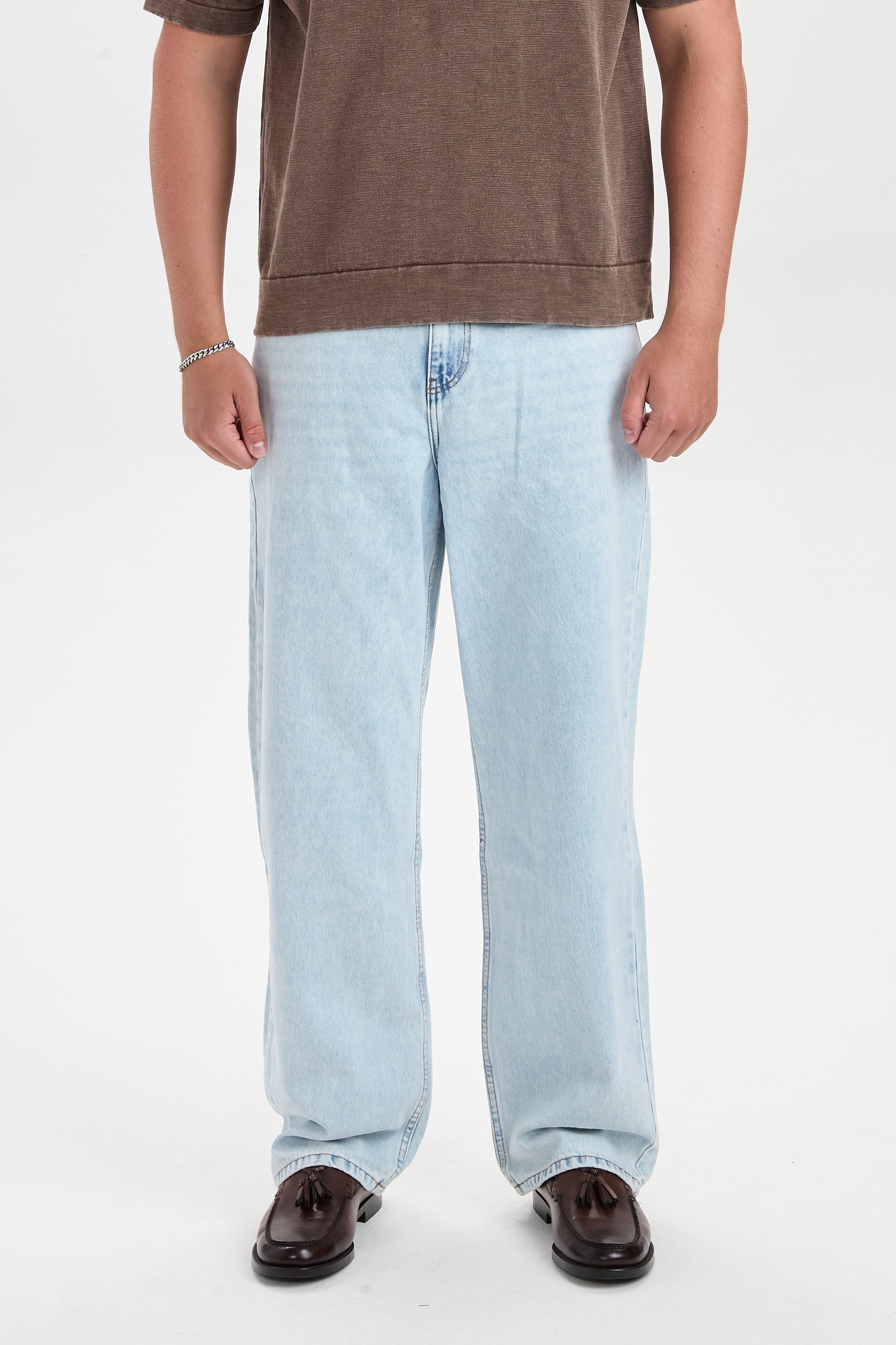 DXHector Relaxed Fit Jeans Light Blue