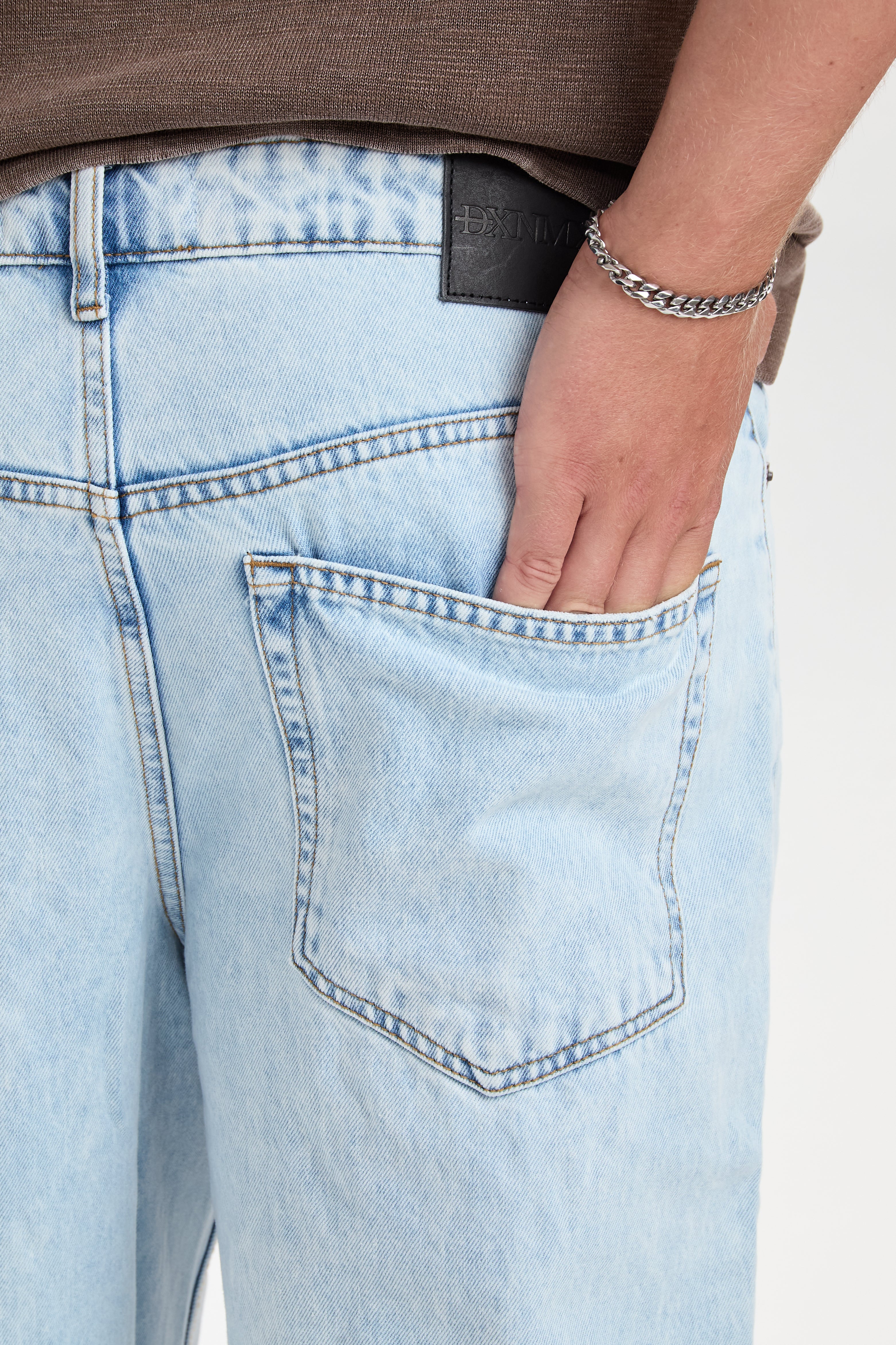 DXHector Relaxed Fit Jeans Light Blue