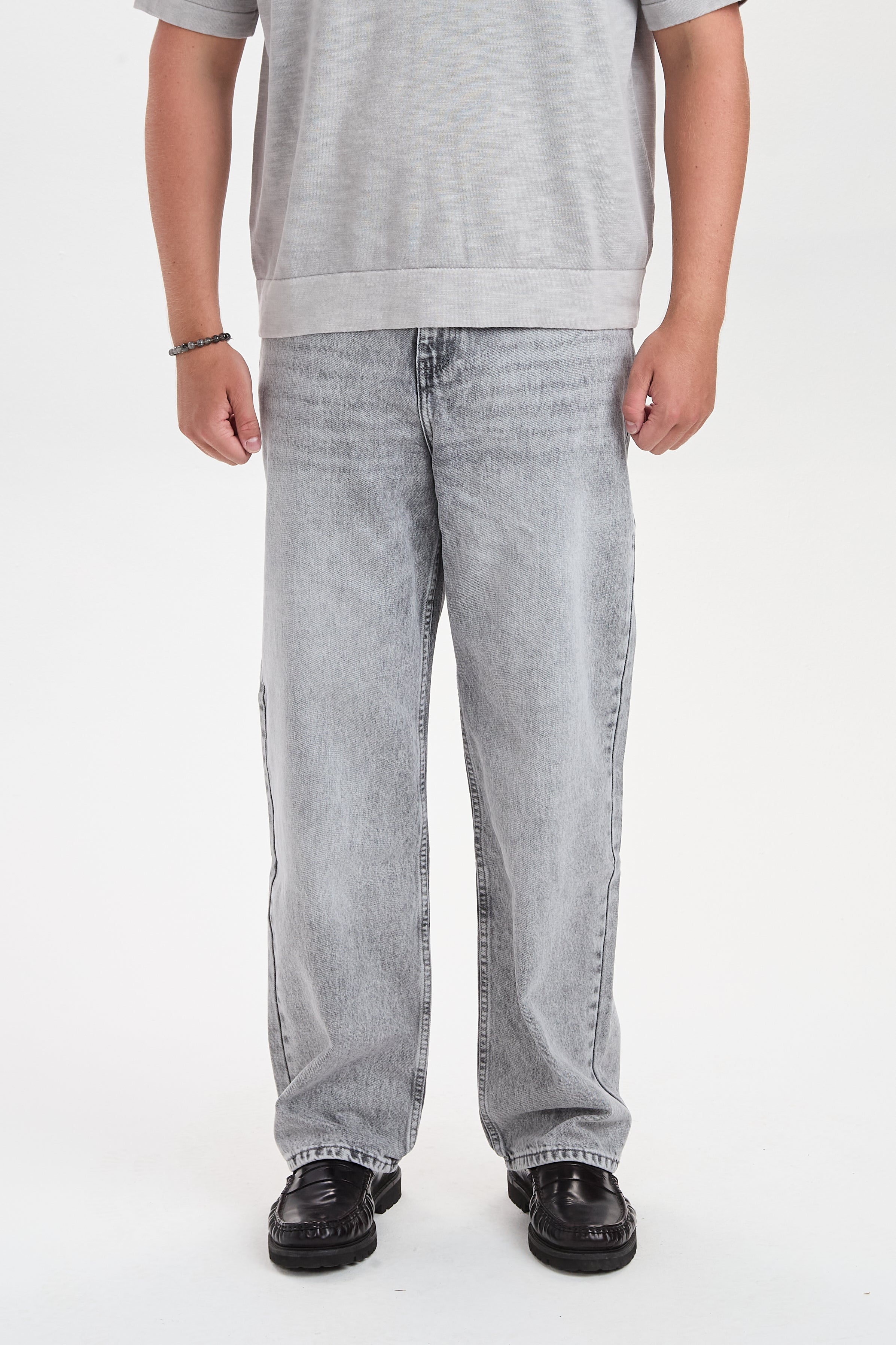 DXHector Relaxed Fit Jeans Grey